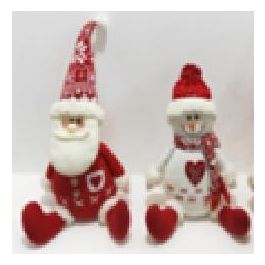 Figura DKD Home Decor Blanco Rojo 14 x 30.5 x 24 cm (2 Unidades) Precio: 27.2249995281. SKU: B1GWR8QCKQ