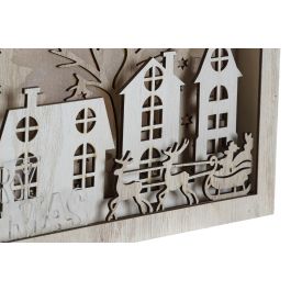 Decoracion Pared DKD Home Decor Natural 5 x 15 x 30 cm