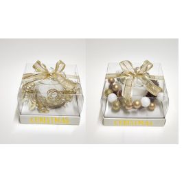 Vela Navidad Moderna DKD Home Decor Dorado Plateado 10.5 x 7 x 10.5 cm (4 Unidades) Precio: 20.1948993708. SKU: B1G896S99F