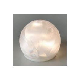 Decoracion Luminosa DKD Home Decor Blanco 12 x 12 x 12 cm