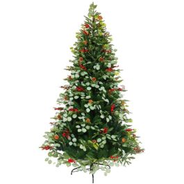 Arbol Navidad Alpina DKD Home Decor Verde Rojo 95 x 150 x 95 cm