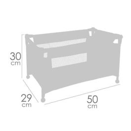 Cuna de viaje koala para muñecas de hasta 46 cm.50x29x30 cm Cuna de viaje koala para muñecas de hasta 46 cm.50x29x30 cm