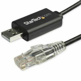 Adaptador Ethernet a USB Startech ICUSBROLLOVR Negro 1,8 m Adaptador Ethernet a USB Startech ICUSBROLLOVR Negro 1,8 m