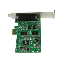 StarTech.com Tarjeta Adaptadora PCI Express 4 Puertos Serie RS232 RS422 RS485 DB9 para Conectividad Industrial