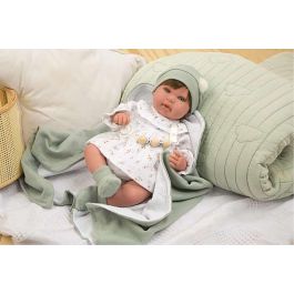 Muñeca reborn arias 45 cm paulina c/manta Muñeca reborn arias 45 cm paulina c/manta