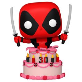 FUNKO POP! Marvel Deadpool 30th Deadpool in Cake - Figura de Vinilo 9cm