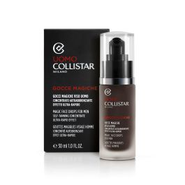 COLLISTAR UOMO Gotas Mágicas Rostro Autobronceadoras - Bronceado Perfecto en <60 Minutos con Vit. E Hidratante 30 ml