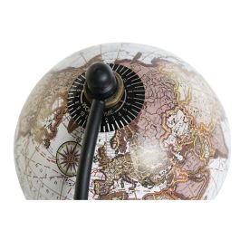 DKD Home Decor Globo Terráqueo Vintage Marrón Blanco de PVC y Metal, 9x13x8 cm Precio: 7.49999987. SKU: B1D5GNTH44