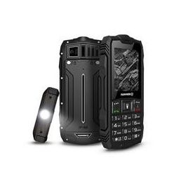 Hammer Rock Teléfono Móvil Rugerizado 2.4 Pulgadas IP68 Resistente a Caídas y Agua con Doble SIM