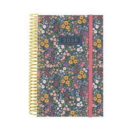 Agenda Anual (2026) Finocam Espiral Design Collection Espiral Tapa Pp Con Goma E5 117X181 D/P Flora Precio: 12.68999963. SKU: B1BT9Y3962