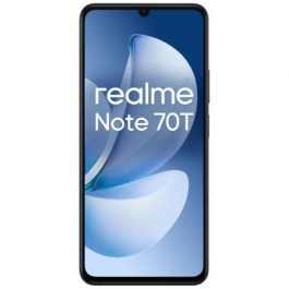 Realme Note 70T Smartphone 4GB/256GB 6.74" Negro Obsidiana