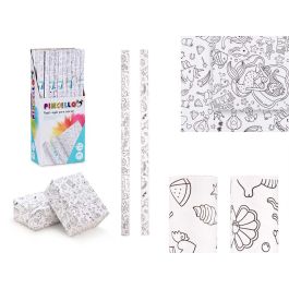 Papel Regalo 0,70X1,5M Unicornios Y Sirenas Pincello (50 Unidades)