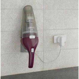 Black & Decker NVC115W-QW Aspirador de mano inalámbrico, 8 AW, 3,6V 1,5Ah, Burdeos Black & Decker NVC115W-QW Aspirador de mano inalámbrico, 8 AW, 3,6V 1,5Ah, Burdeos