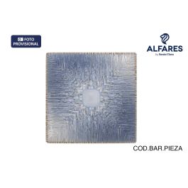 Inde Plato Postre Mira Mar Elite Brillo, 18 x 18 x 2 cm, Cristalería de Lujo para Postres, Plato Cuadrado (12 Unidades) Precio: 11.79000042. SKU: B17QMMN9F3