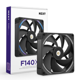 NZXT RF-U14PN-B1 Ventilador F140X RGB PWM 14cm Negro