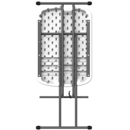 Mesa de picnic Lifetime Blanco Acero HDPE 66 x 71 x 46 cm Mesa de picnic Lifetime Blanco Acero HDPE 66 x 71 x 46 cm