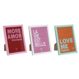 DKD Home Decor Marco de Fotos 13x18 cm Moderno Turquesa y Blanco con Bolitas - Cristal y PP - Pack 6 Unidades Precio: 14.49999991. SKU: B13SQEA7RQ