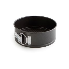 Quid Molde Redondo Desmontable Antiadherente 17 cm Negro Acero Pintado Sweet Grey Apto Horno Lavavajillas