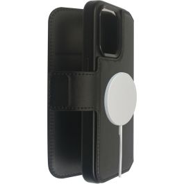 eSTUFF INFINITE MILAN Funda para iPhone 16 Negra - 87% material reciclado