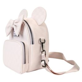 Loungefly Mochila bolso Ear Evergreen Minnie Disney, Piel Vegana, Correas Desmontables, 17.1x20.9x10.1cm