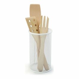 Bote para Utensilios de Cocina Confortime Metal Blanco (12 x 20 cm) Precio: 2.50000036. SKU: S2211183