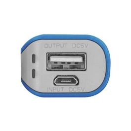 BATERÍA EXTERNA TRUST URBAN PRIMO POWERBANK 2200 AZUL - 2200MAH - 5W/1A - LED CARGA - CABLE MICROUSB - UNIVERSAL
