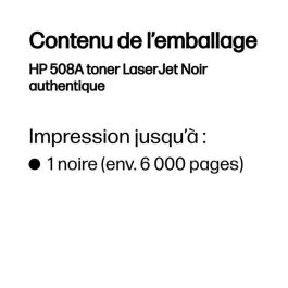 HP Laserjet M552/M553/M577 Toner 508A Negro 6.000 paginas estandard