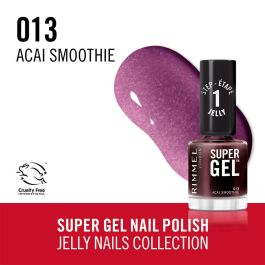 Rimmel London KATE SUPER GEL #13-Acai Smoothie Esmalte de Uñas Efecto Gel Profesional 12 ml