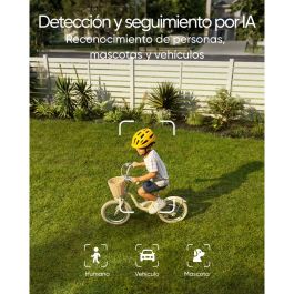 Eufy E340 Cámara de Seguridad IP Floodlight 3K Dual Cam 360° Pan/Tilt Wi-Fi 6 Interior/Exterior IP65 Almacenamiento Local Sin Cuotas