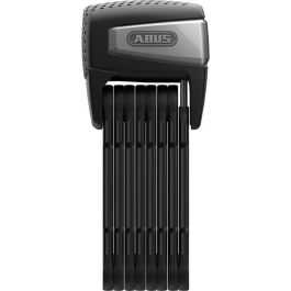 ABUS BORDO ONE 6500A/110 Candado Plegable con Alarma, Soporte SH, Negro
