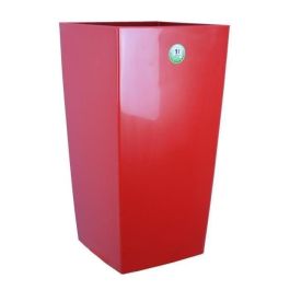 RIVIERA Maceta Nuance - Cuadrada - 38 x 38 x H 69 cm - 67 L - Rojo Precio: 60.5. SKU: B12M56HT9X