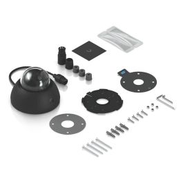 Ubiquiti UVC-AI-Dome Cámara de Seguridad IP 8MP/4K con IA, Visión Nocturna 40m, Domo para Interior/Exterior, Resistente IP66, Alimentación PoE, Negro