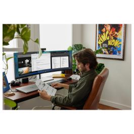 HP Ratón Inalámbrico Recargable 710, Ambidextro, RF Wireless + Bluetooth, 3000 DPI, 7 Botones, Negro