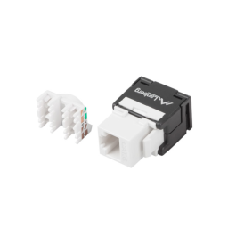 Lanberg KSU6-2000 Conector Keystone Cat.6 UTP RJ45 Hembra Plano PoE Negro Blanco Precio: 4.99000007. SKU: S5615287
