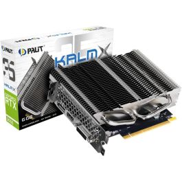 Palit GeForce RTX 3050 KalmX 6GB GDDR6 Pasiva 1 Fan PCIe 4.0 - Tarjeta Gráfica para Gaming y Creación de Contenido