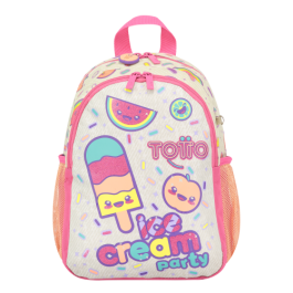 Totto Mochila Morral Ice Fruit S MJ04ICF001-2220-4HES - Amplia, cómoda, con organizador, correas ajustables, llavero, rosa Precio: 33.88999944. SKU: B142LDLSSZ