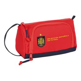 Safta Portatodo Lleno Selección Española de Fútbol 600D Polyester con Bolsillo Desplegable 20x11x8,5cm