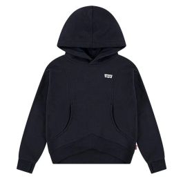 Sudadera con Capucha Niña Levi's Lvg Batwing Patch Hoodie Negro Precio: 35.50000003. SKU: B12LZEMHYV