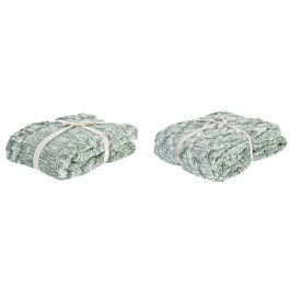 DKD Home Decor Plaid Alpino Verde 125 x 150 cm (2 Unidades) Precio: 34.64472. SKU: S3038500