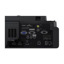 Epson EB-775F Proyector Láser Alcance Ultracorto 4100 Lúmenes 1080p Full HD 3LCD, Relación de Proyección 0.25-0.35:1, 2.500.000:1 Contraste, 16W Altavoz, Wi-Fi, Miracast, Negro