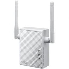 Asus Repetidor WiFi RP-N12 300Mbps, Extensor de Red Inalámbrico con 2 Antenas MIMO Externas, Cobertura Ampliada para el Hogar