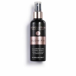 Revolution Make Up GLOW FIX Illuminating Fixing Spray. Fijador de Maquillaje con Brillo e Hidratación, Vegano, 100 ml. Precio: 8.59000054. SKU: B1GT5NWRFW
