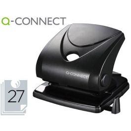 Taladrador Q-Connect Kf01235 Negro Abertura 2,7 mm Capacidad 27 Hojas