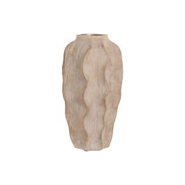 DKD Home Decor Jarrón Romántico Beige de Gres con Ondas 25 x 50 x 25 cm Precio: 60.5. SKU: B15SJ4D9Q8