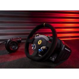 Thrustmaster TS-PC RACER Ferrari 488 Challenge Edition Volante Digital para PC, Negro, Metal - 2960798