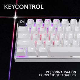Logitech G Pro X 60 Lightspeed Teclado para Juegos Inalámbrico Blanco LOG1714696571615
