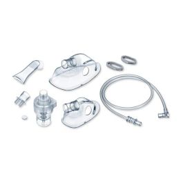 Beurer Inhalador IH-58 con Tecnología de Aire Comprimido, Ideal para Asma y Vías Respiratorias, Incluye Accesorios para Adultos y Niños