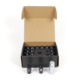 Omp Speed OMPS09941401 Juego de 20 Tuercas de Rueda M14x1.25 Largo 40mm Llave 19mm Aluminio 7075 Negro