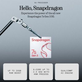 Smartphone Nothing PHONE(3A) 6,77" 8 GB RAM 128 GB Negro