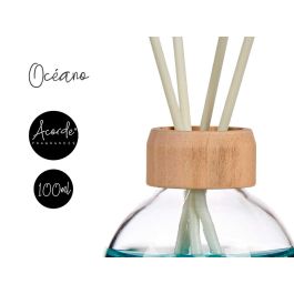 Mikado 100 ml con varilla Océano - Vidrio, madera, azul - Acorde (12 Unidades) Mikado 100 ml con varilla Océano - Vidrio, madera, azul - Acorde (12 Unidades)